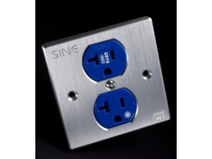 SINE正玄 SW-2P ( Platinum )美式雙位冷凍插座(白金)