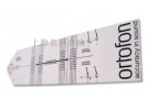 丹麦 高度风(Ortofon) Protractor 对准工具/量角器 黑胶调头尺