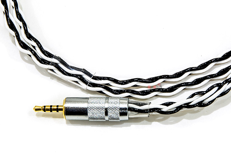晶彩Double Duet2.5mm平衡耳机线Crystal Cable随身听升级线0.78