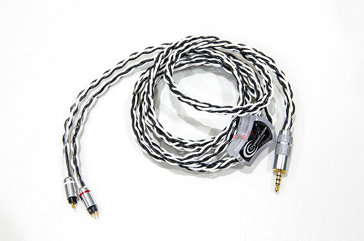 晶彩Double Duet2.5mm平衡耳机线Crystal Cable随身听升级线0.78