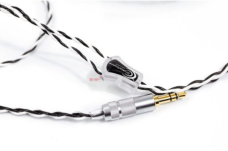 荷兰晶彩Crystal Cable Duet 3.5mm金银合金耳机线MMCX