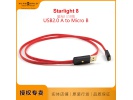 Wireworld线世界星光安卓MicroB解码数据线镀银Starlight8线USB线